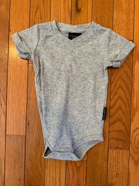 Little Bipsy Light Heather Gray Infant Tee